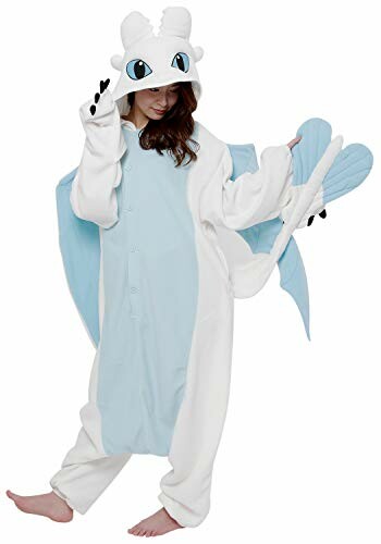 Person wearing a dragon kigurumi costume with wings and hood