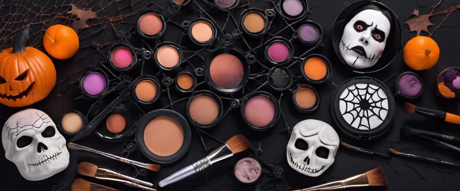 Halloween makeup tools